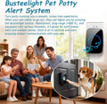 Edge Touch Dog Bell – Blk Wireless Dog Door Bell (1 Bell & 1 Chime)