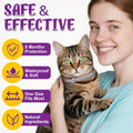 4 Pack Cats Flea & Tick Collars Long-Lasting Waterproof Collar