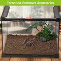VCEPJH Reptile Soil Substrate Burrowing Tortoise Bedding for Habitat Bearded Dragon Enclosure Topsoil Terrarium Substrat