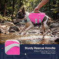 IECOii Dog Life Jacket, Premium Swim Vest with High Flotation Support