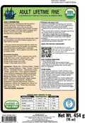 Harrison's Bird Foods Bird Food Adult Lifetime Fine Certified Organic Non-GMO Formula Bird Food 1lb