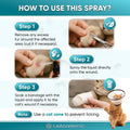 Cat Wound Care Spray is Perfect with Cat Cone | Nano Silver + Chlorhexidine in the Composition | Bites, Scratches, Redne