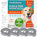 ProElobara Flea Tick Prevention Collars for Dogs: Essential Oil-Based Flea Collar for 4 Month Support - Natural Fleas Ticks Collar for Small Medium Large Dogs, Gentle Fleas Ticks Control for Puppies