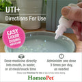 HomeoPet UTI+ Urinary Tract Supplement for Dogs and Cats, 15 Milliliters