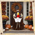 Suzile Fall Autumn Goose Outfit for 17" Cement Thanksgiving Duck Outfits