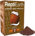 ReptiEarth Reptile Bedding, Fluffy Coconut Fiber Substrate 12 Quart Organic Coco Ready to Use for Bioactive Snake Terrar