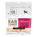 I and love and you Ear Candy Cow Ear Chews - Beef - Rawhide Alternative, Single Ingredient, Free Range Grass Fed Beef, 5ct