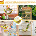 CZWESTC Winter Warm Bird Nest Bed, Parrot Hanging Nest, Cage Hammock, Snuggle Hut for Parakeet Budgies Cockatiels Lovebird Cockatoo Finch Hamster Chinchilla