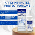 Kera Prep Hoof Hardener for Horses, Hoof Conditioner for Horses, 8 fl oz