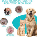 Dog Ear Cleaner, Upgraded Dogs & Cats Ear Powder for Easy Hair Removal, Pets Ear Infection Relief, Soothes Itchy Ears & 