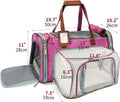Mr. Peanut's Gold Series Big Apple XL Expandable Airline Capable Soft Sided Pet Carrier, Premium Brand Self Locking Zipp