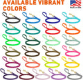 Viper Biothane K9 Working Dog Leash Waterproof Lead for Tracking Training Schutzhund Odor-Proof Long Line with Solid Bra