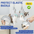 Supet Cat Grooming Hammock Harness for Nail Trimming, Kitten Care Sling