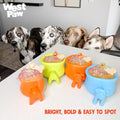 WEST PAW Toppl Stopper Insert Accessory for Toppl Dog Treat Toy – Keeps Toy Steady and Upright for Filling and Freezing, Mess-Free Treat Prep, Dishwasher Safe, Made in USA - Aqua Blue