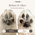 YUKIMI Premium Amino Acid Paw Cleanser with Silicone Bristle Brush for Dogs & Cats | Dermatologist Certified Hypoallerge