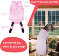 Wabdhaly Recovery Suit for Dogs,Dog Cone Alternative Zipper Surgery Suit Female Spay,Soft Dog Surgery Suit for Anti Licking,Breathable Surgical Suit for Dogs Female Spay