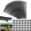 10pcs Plastic Egg Crate Grip Bottom Fish Tank Isolation Board Egg Crate Tray Panel Fish Tank Divider 60pcs Aquarium Boar