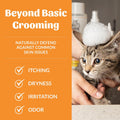 SKOUT'S HONOR Probiotic Cat Shampoo & Conditioner with Avocado Oil & Omega-3s, 97% Natural, Paraben & Sulfate-Free, Cruelty-Free, Defend Against Itch, Dryness, Irritation, 16oz, Honeysuckle