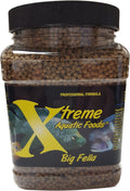 Xtreme Big Fella 3mm Pellets - Large Cichlid & Community Fish Food (20oz)
