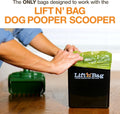 Neater Pets Lift N’ Bag Extra-Capacity Dog Poop Bags Rolls, 20% Thicker Leakproof Poop Bags for Dogs, Extra-Large Dog Po