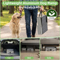 Dog Stairs for Large Dogs Extra Wide 20",Foldable Dog Ramp for Car