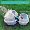 Hamster Carrier Portable Guinea Pig Carrier 13 X 11 X 8 in