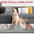 48" x 32" XXXL Largest Pet Food Mat, Silicone Dog Mats for Food and Water, Nonslip Pet Feeding Mats for Floors,Dog Cat B
