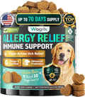 Dog Allergy Chews is Human Grade Itch Relief Multivitamin & Immune Yeast