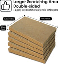 AGYM Cat Scratcher, 5 Packs in 1 Cardboard Box Cat Scratching Pad for Indoor Cats and Kitten, Cat Scratch Pad to Protect Furniture, Large Size