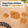 Amazon Brand - Wag Dog Treats, Chicken and Waffle Bites, 24 oz Resealable Pack of 1