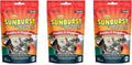 Higgins 3 Pack of Sunburst Gourmet Natural Bird Treats, 5 Ounces Each, Fruits and Veggies Flavor, for Conures Parrots an