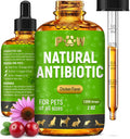 Herbal Pet Antibiotics for Rabbits, Reptiles, Turtles, Guinea Pigs, Fish – Chicken Antibiotics in Liquid for All Birds (Duck, Turkey, Goose) – For UTIs, Allergies, Runny Nose & Digestion – 2-oz Bottle