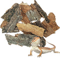 BNOSDM Cork Bark for Reptiles 0.6 LB Bulk Natural Cork Flats for Terrarium