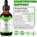 NBTREKTIE Cat Constipation Relief - Natural Laxative with 6 Probiotics Stool Softener, Digestive Support for Hairball Relief & Bowel Movement, Promotes Digestive Health, 2 fl oz (2 PCS)