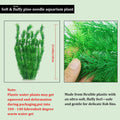 Extra Tall Aquarium Plants 23.6 Inch, 2 Pack Large Fish Tank Plants Plastic, Realistic Artificial Aquarium Decorations w