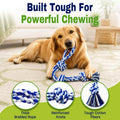 Dog Rope Toys for Aggressive Chewers, 2 Pack Tough Dog Chew Toys