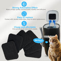 PurifyLogix 6PCS Activated Charcoal Filters for Litter Genie Standard Pail