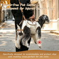 YAODHAOD Hands Free Dog Backpack Carrier for Small Dogs, Breathable Pet Carrier with Adjustable Straps,Portable Shoulder