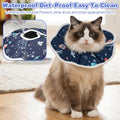 Cat Cone Collar Soft, Adjustable Cat Donut Collar for Cats to Stop Licking