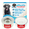 Slopper Stopper Tritan Plastic Dripless Water Bowl with Lid – Holds 1 Gal, Reduces Spills & Trails Up to 85%+, Water Bowl for Large Breed Dogs (51-85 lbs), The Original Slobber Stopper