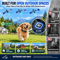 Wireless Dog Fence, GPS Dog Collar Fence System No Subscription, Electric Fence for Dogs with Custom-Shaped Boundary & 6