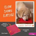 LickiMat Classic Soother Slow Feeder for Dogs Lick Mat Boredom Anxiety Reducer Perfect for Food Treats Yogurt Liquid Food Peanut Butter Fun Alternative to a Slow Feed Dog Bowl, Turquoise