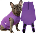 Wabdhaly Recovery Suit for Dogs,Dog Cone Alternative Zipper Surgery Suit Female Spay,Soft Dog Surgery Suit for Anti Licking,Breathable Surgical Suit for Dogs Female Spay