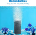 AQUANEAT Aquarium Air Stone 4x2 inch 2 Pack, Large Airstone, Aerator Bubble Diffuser, Air Pump Accessories for Aquariums