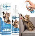 Cat Deterrent Spray, Cat Training Spray for Furniture, Indoor and Outdoor Scratch Urine Marking Deterrent, Helps Discour