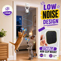 Interactive Cat Toys for Indoor Cats: Automatic Flying Bird Feather Wand Chase Exercise Enrichment Stimulation, USB Rechargeable Durable Safe Hanging Toy for Bored Kittens Adult Multi Cat Households