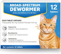 Broad-Spectrum Dewormer - (pyrantel pamoate/praziquantel) Tablets for Cats & Dogs (2 to 20 lbs)