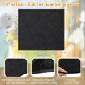 Dojomadf 39x39 Inch Bird Cage Floor Mat, Under Pet Cage Mat for Large Bird Cage, Dog Kennels, Absorbent/Waterproof and Non Slip Felt Mat, Protect the Floor, and Easy to Clean