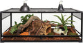 Zilla QuickBuild Reptile 65 Gallon Glass Terrarium, 48" x 18" x 18"