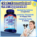 Glucosamine for Dogs, Hip & Joint Supplement for Dogs Cats, Glucosamine Chondroitin for Dog Supports Joint Health and Jo